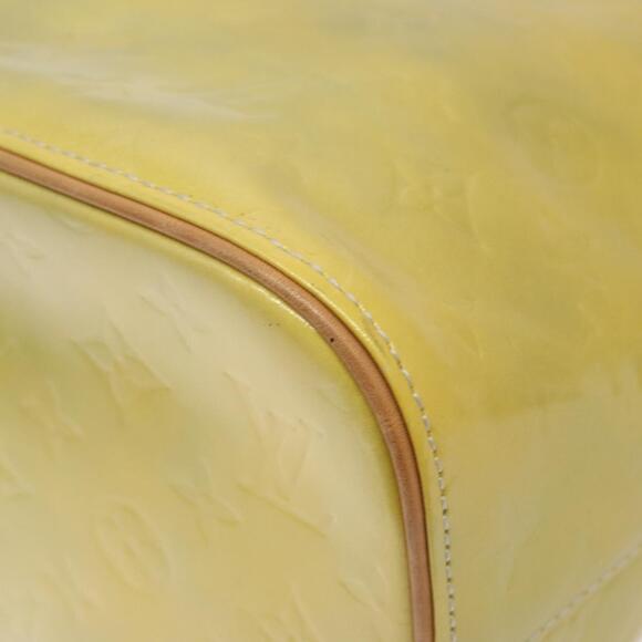 LOUIS VUITTON Monogram Vernis Houston Hand Bag Gris M91053 - Picture 9 of 16